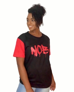 Remera Unisex NOB (Negra con Mangas Roja) Newell’s - comprar online