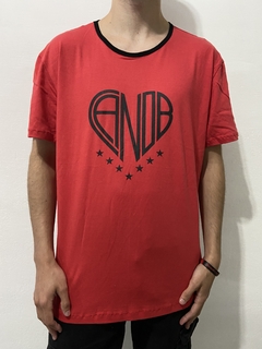 Remera Unisex CANOB Roja Newell’s en internet