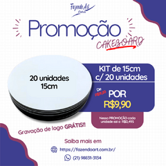 Promoção Kits de 15cm c/ 20 unidades