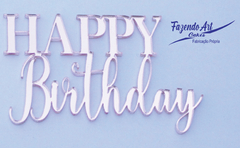 Aplique para bolo Happy Birthday - comprar online