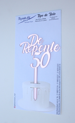 Topo de Bolo De Repente 50 na internet