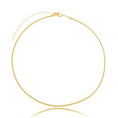 Choker Cordão Baiano Ouro - comprar online