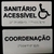 Placas de sinalização tátil 200x100mm na internet