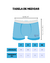 Cueca Boxer de Algodão Menino Stitch na internet