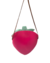 Bolsa de Frutas em couro sintético - Morango Rosa - comprar online