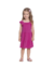 Vestido Infantil Verde Liso com Babados Alakazoo - comprar online