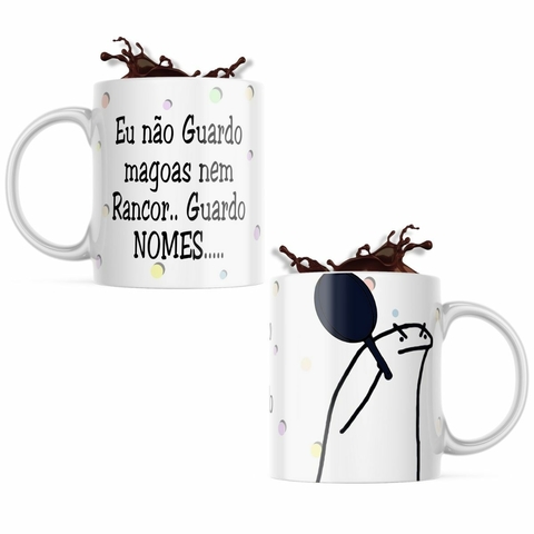 Caneca Florks Meme Sou Bipolar As Vezes Acordo Linda As Veze