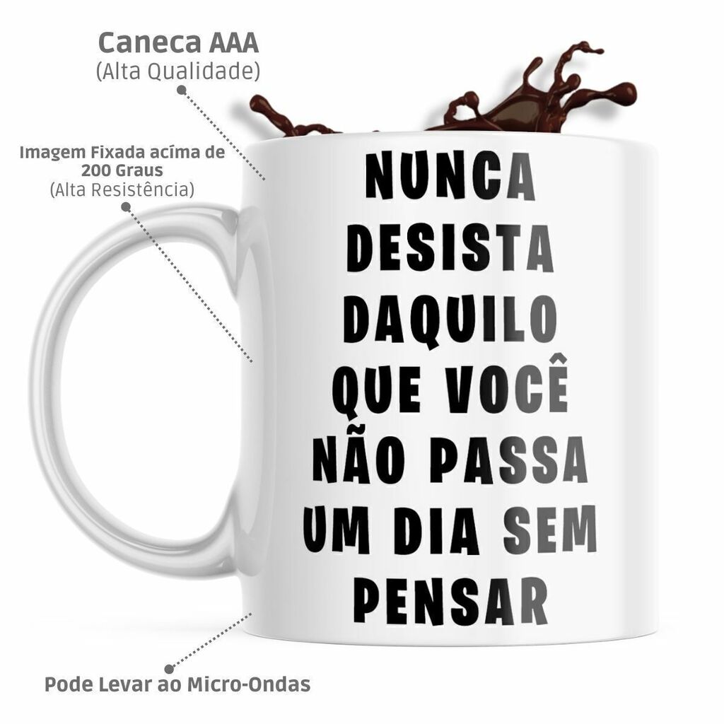 Nunca desista de você