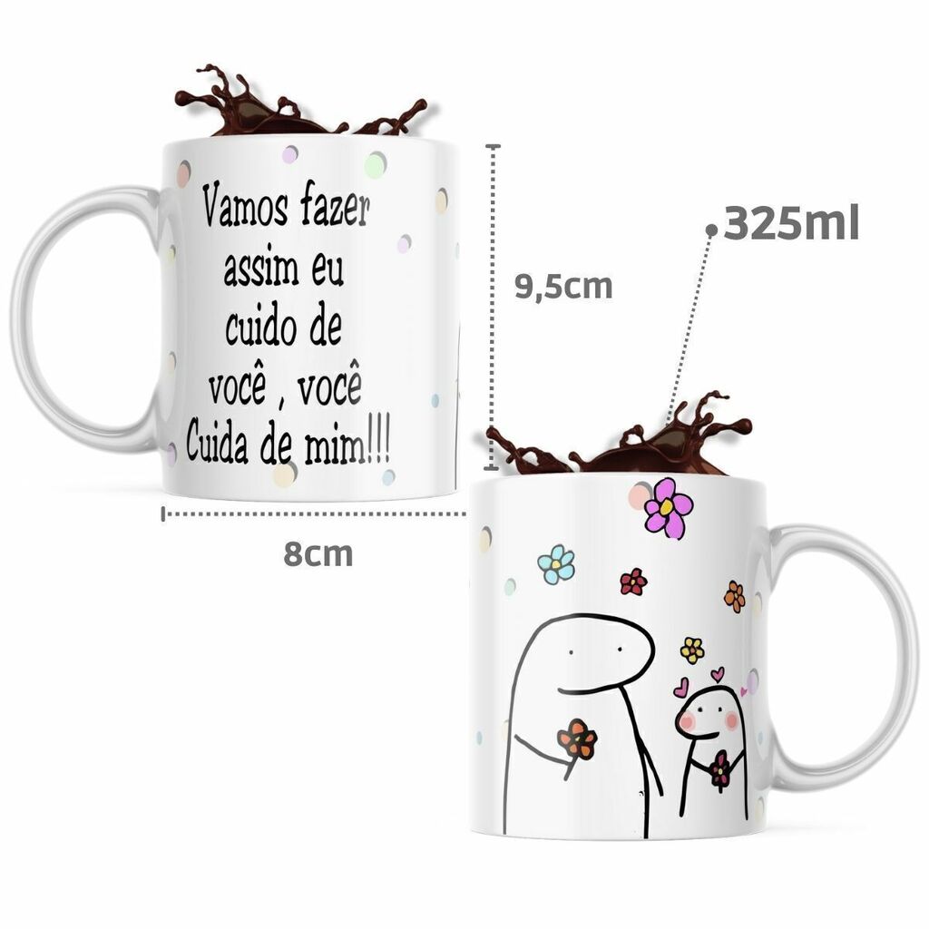 Caneca Personalizada Flork Vamos Fazer Assim