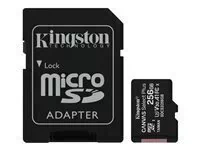 MEMORIA KINGSTON 256GB MICROSD CANVAS SP C10