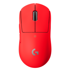 Mouse Inalámbrico LOGITECH Gpro Superlight Rojo