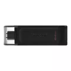 Pen Drive KINGSTON DataTraveler 70 64GB USB 3.2 Gen 1 Tipo C Negro