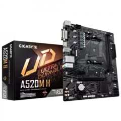 Motherboard GIGABYTE A520M H Ultra Durable AM4 DDR4