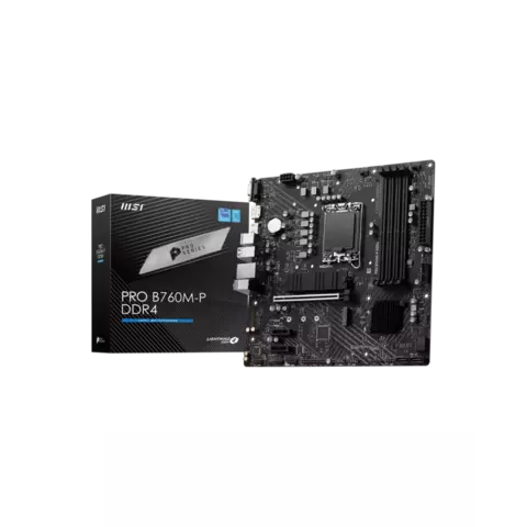 MOTHERBOARD MSI PRO B760M-P LGA1700 DDR4