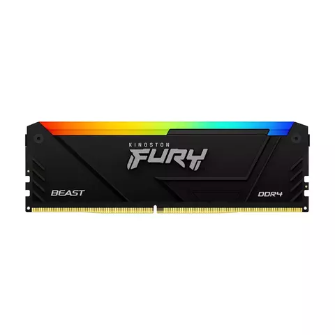 MEMORIA PC FURY DDR4 8GB 3600MHZ BEAST RGB NEGRA