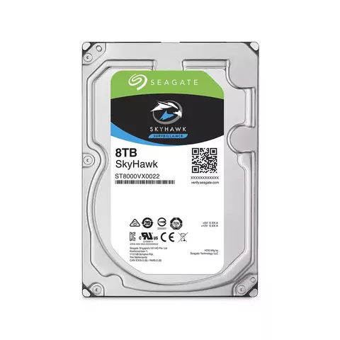 DISCO INTERNO HDD SEAGATE SKYHAWK 8TB 3.5" SATA 3.0 7200RPM