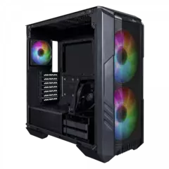 Gabinete COOLER MASTER HAF 500 Gris Mid Tower RGB S/Fuente