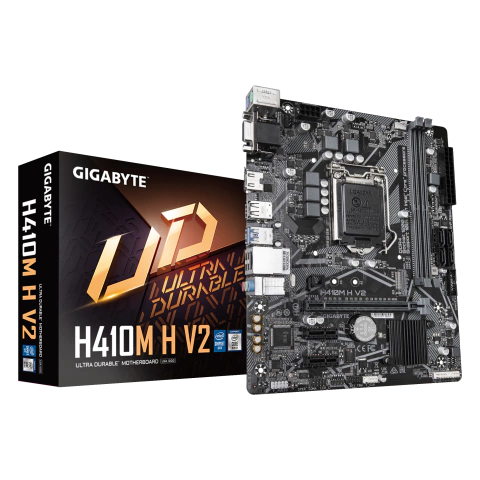 MOTHERBOARD GIGABYTE H410M H V2 ULTRA DURABLE LGA1200 DDR4