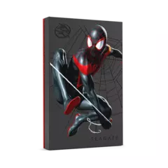 Disco duro portatil 2TB 3.2 Hombre Araña RGB Negro