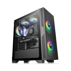 Gabinete THERMALTAKE Versa T25 Negro Mid Tower S/Fuente