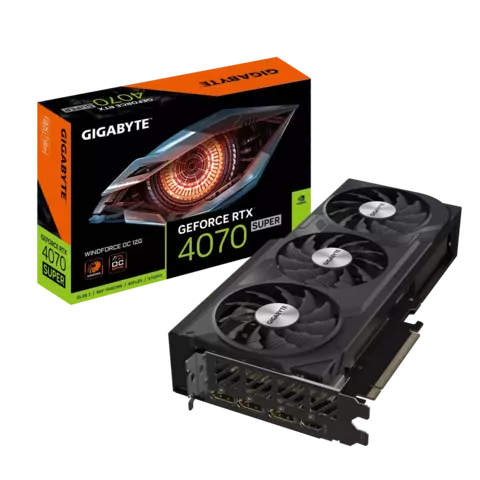 Placa GeForce RTX 4070 SUPER WINDFORCE OC 12G