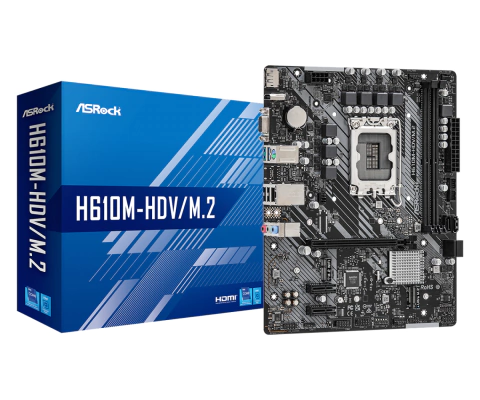 MOTHER ASROCK (LGA1700) H610M-HDV/M.2