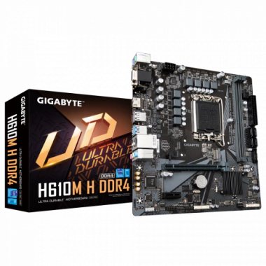 MOTHERBOARD GIGABYTE H610M H ULTRA DURABLE LGA1700 DDR4