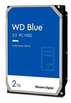 DISCO HDD 2TB WD BLUE SATA 256MB 7200RPM WD20EZBX - comprar online