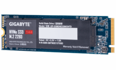 DISCO SSD GIGABYTE M.2 256 GB NVME - comprar online