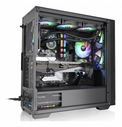 Gabinete Gamer Thermaltake Divider 370 Tg Argb Black Temp Glass en internet