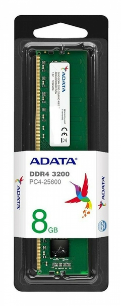 Memoria Adata Dimm Ddr4 8Gb 3200 G22 Sgn - comprar online