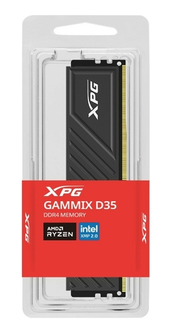 MEMORIA ADATA DIMM XPG TRAYBLACKGAMMIX 8GB 16A DDR4 3200 D35 - ShopGamer -  Tienda Online de Computación