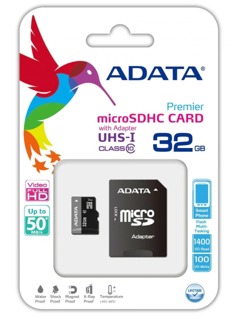 MEMORIA ADATA MICRO SD CLASS 10 32GB