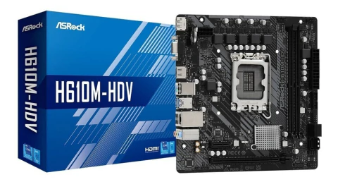 MOTHER ASROCK (LGA1700) H610M-HDV