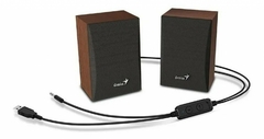 Parlante Genius Sp-Hf380Bt Madera Usb