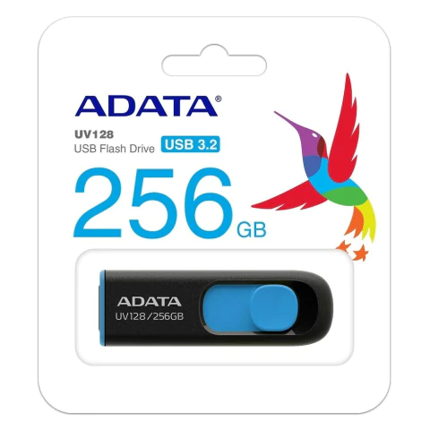 PEN DRIVE ADATA UV128 256GB BLACK