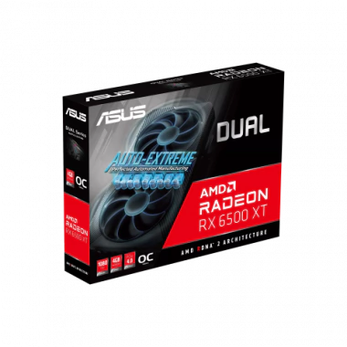 PLACA DE VIDEO ASUS DUAL RX 6500 XT O 4GB