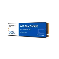 Disco SSD WD 500GB Blue SN580 NVMe gen3 4000MB/S
