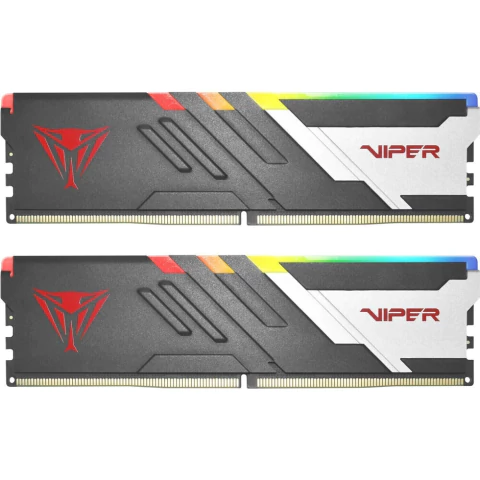 MEMORIA PATRIOT VIPER VENOM DDR5 32GB 7400 MHZ RGB CL36 BLK/SIR HS DUAL KIT PE000889