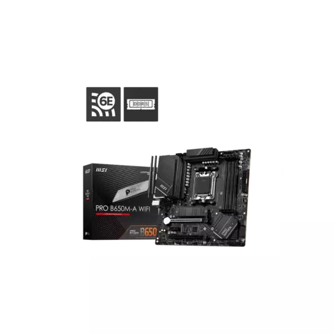 MOTHERBOARD MSI PRO B650M-A WIFI AM5 DDR5