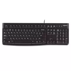 Teclado c/Cable LOGITECH K120 Negro