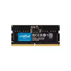 Memoria Ram SODIMM CRUCIAL CT 8GB DDR5 4800MHz CL40 1.10V Single Negro CT8G48C40S5