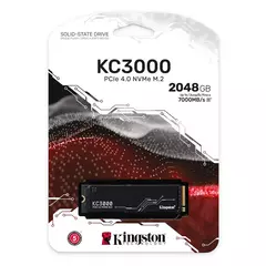Disco Interno SSD KINGSTON KC3000 2TB M.2 NVMe PCIe 4.0 7000MB/s