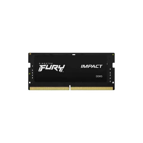 MEMORIA SODIMM FURY DDR5 16GB 4800MHZ IMPACT NEGRA