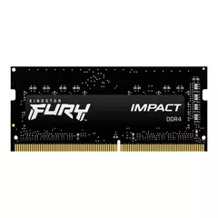 Memoria SODIMM Fury DDR4 8GB 3200MHz Impact Negra