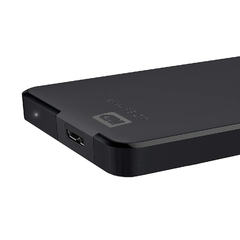 Disco Externo HDD WESTERN DIGITAL Elements 1TB USB 3.0 Tipo A Negro - comprar online