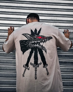 T-Shirt Oversized - Dark Wolf