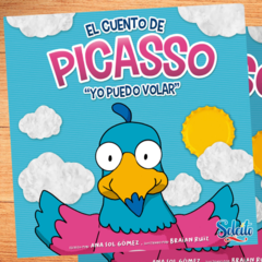 Combo de dos libros "El cuento de Picasso Yo puedo volar" y "Solcito para pintar"!!! - comprar online