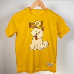 Remera niño/a - 100% algodón (blanca, negra, roja y amarilla) - tienda online