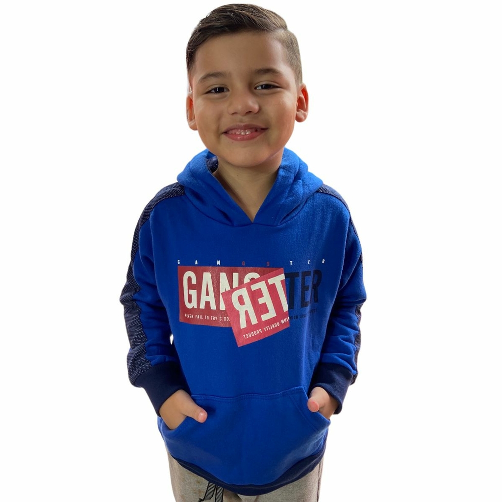 Blusa moletom infantil best sale menino